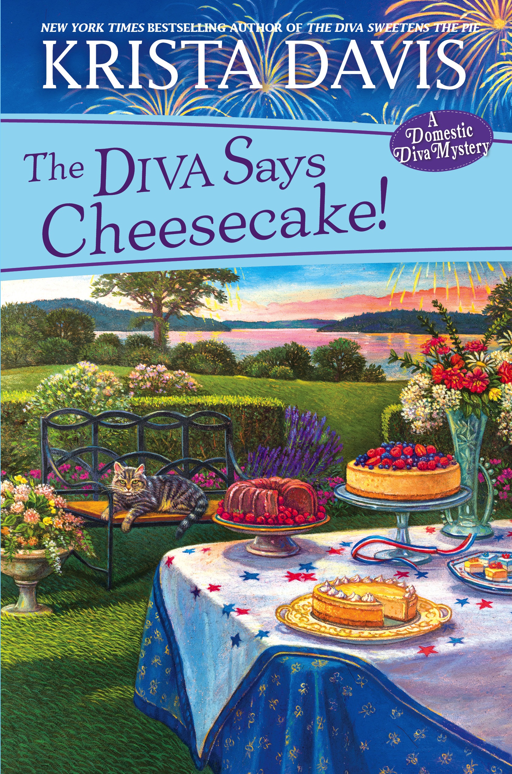 cover of The Diva Says Cheesecake!